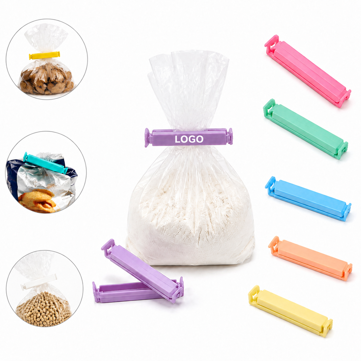 EcoFresh Airtight Food Bag Sealing Clips
