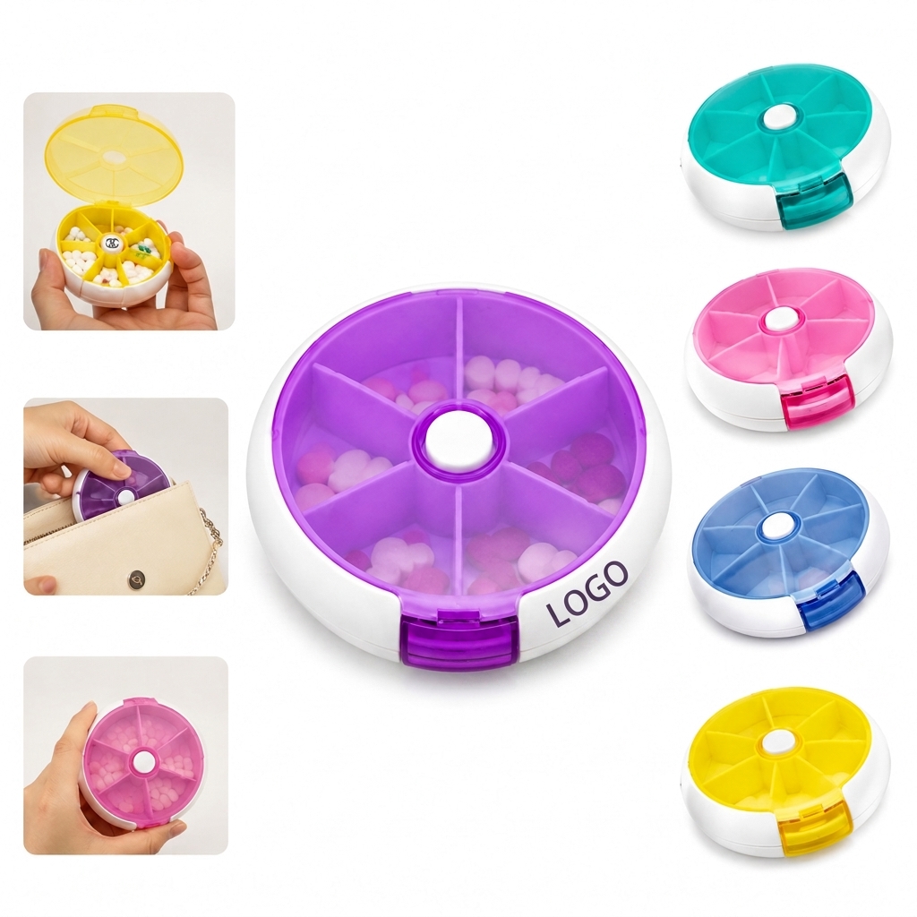 7-Day Rotating Pill Organizer