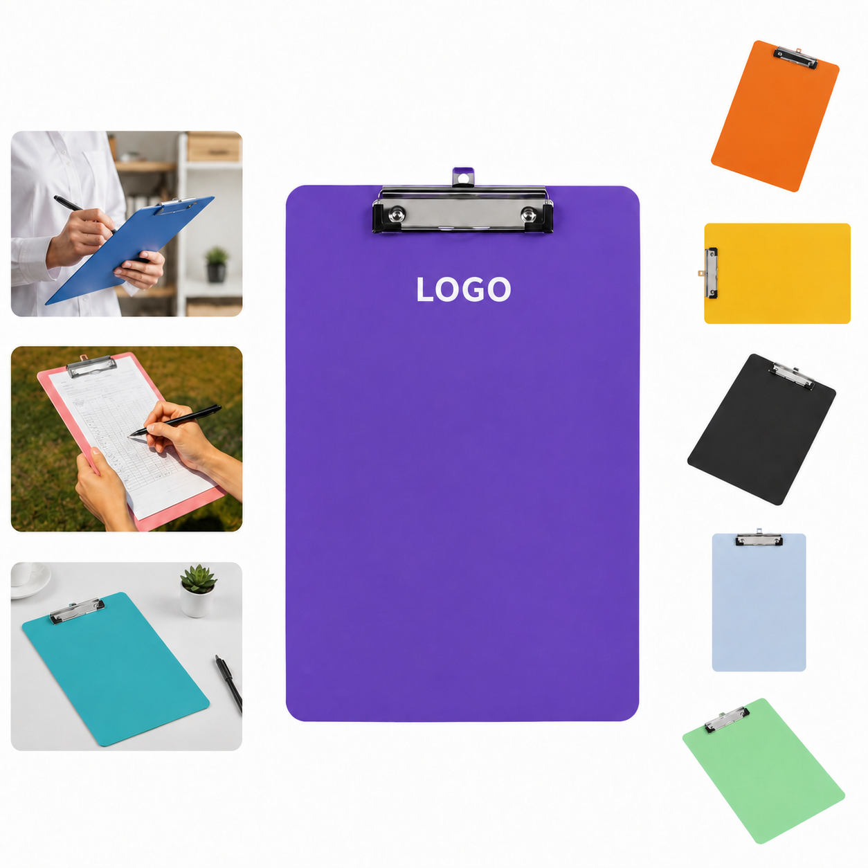 A4 Letter Clipboard with Metal Clip