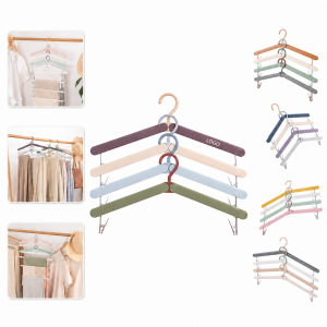 Compact Foldable ABS Travel Hangers