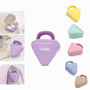 Triangular Waterproof Travel Cosmetic Bag
