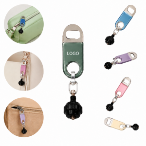 Multi-Functional Flat Bottle Opener Keychain