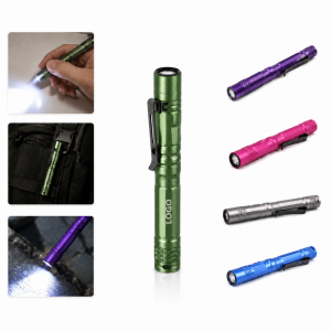 Rugged Pocket LED Flashlight Pen