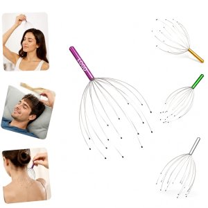 Handheld Silicone Head Massager